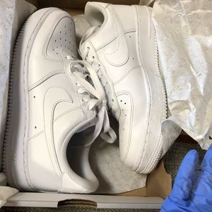 Women’s Nike Air Force 1 leather shoes